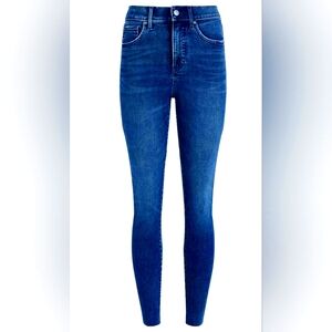 Express Brand Women's Skinny Super High Rise Dark Wash Jeans Size 00L
